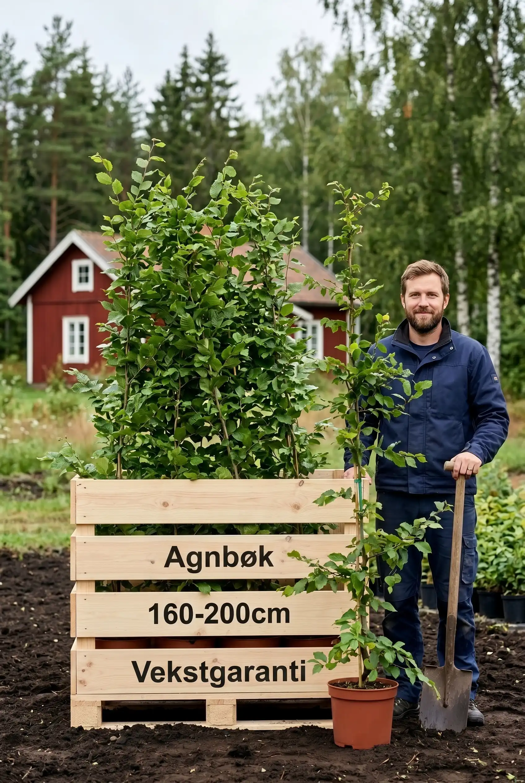 Agnbøk Krukke 160-200cm - Bilde 2