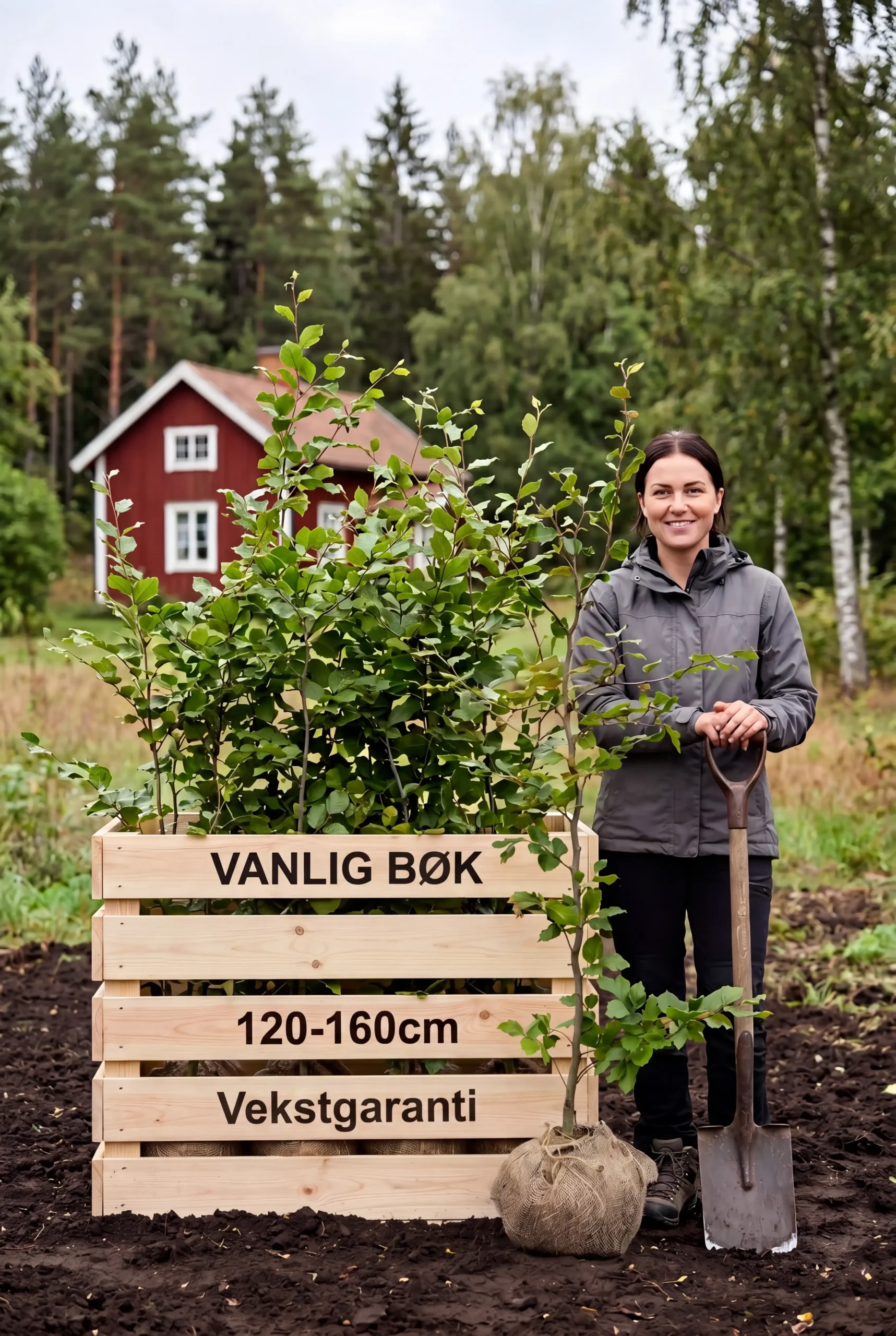 Vanlig bøk Rotklump 120-160cm - Bilde 2