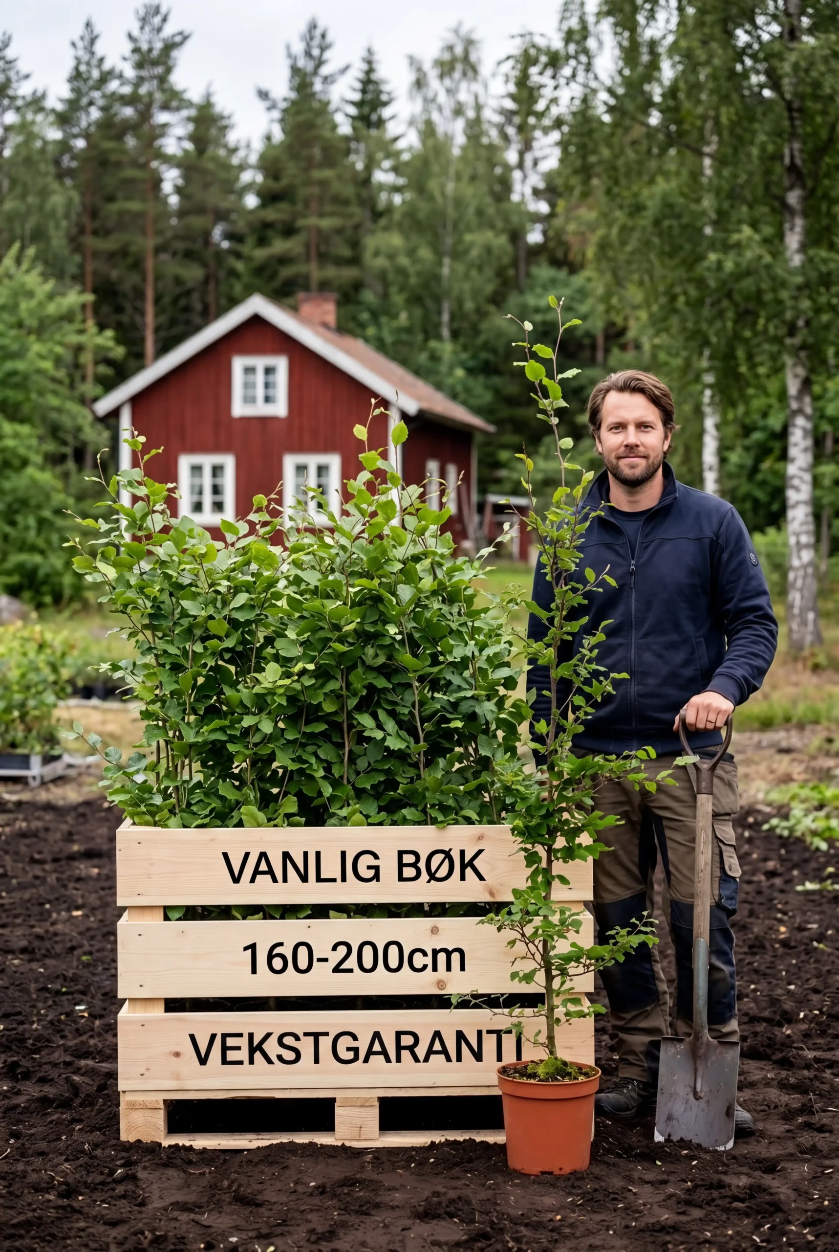 Vanlig bøk Krukke 200-240cm - Bilde 2