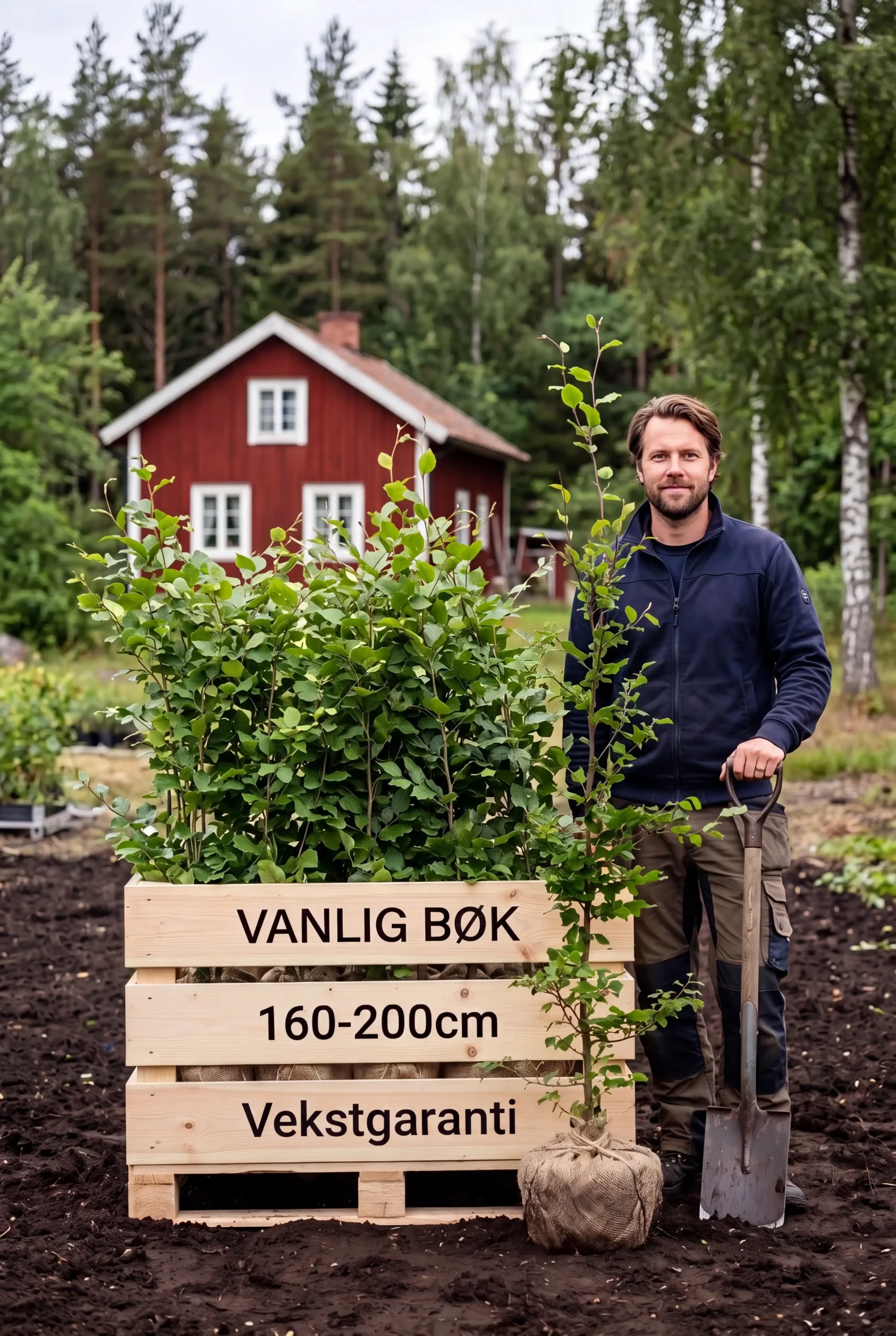Vanlig bøk Rotklump 160-200cm - Bilde 2