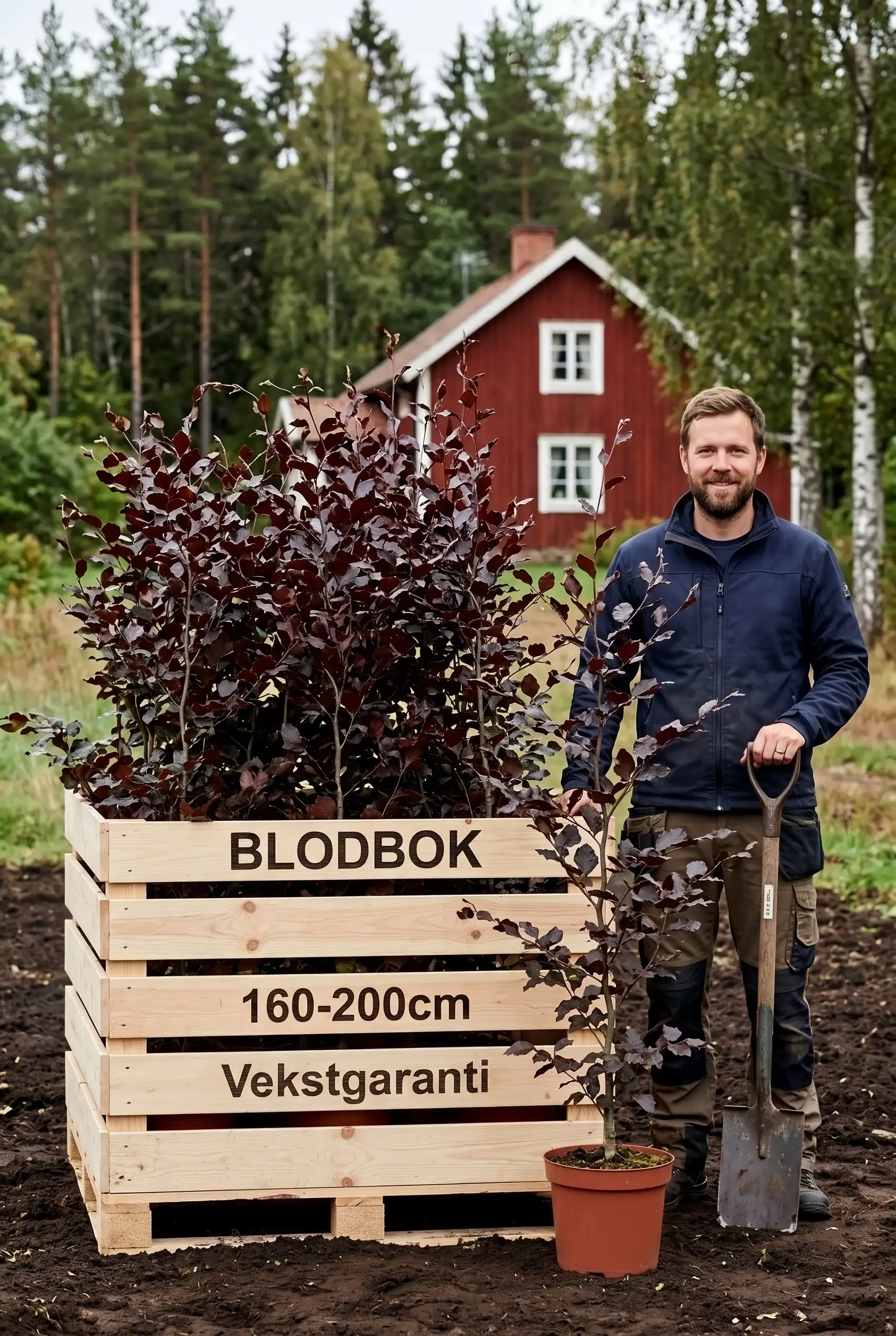Blodbøk Krukke 160-200cm - Bilde 2