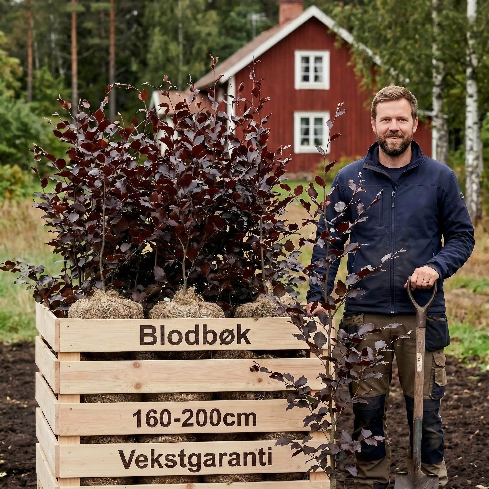 Blodbøk Rotklump 160-200cm - Bilde 2